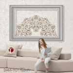 Damask Wall Design Model 1101