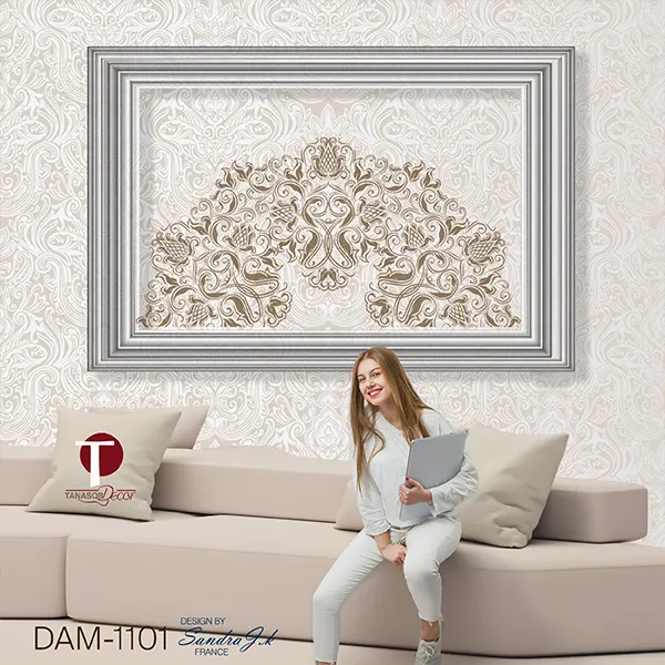 Damask Wall Design Model 1101