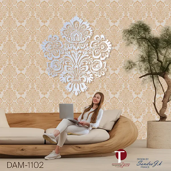 Damask Wall Design Model 1102