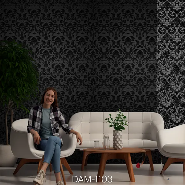 Damask Wall Design Model 1103