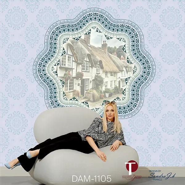 Damask Wall Design Model 1105