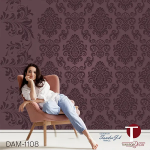 Damask Wall Design Model 1108