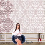 Damask Wall Design Model 1112
