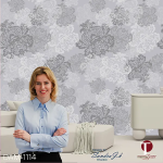 Damask Wall Design Model 1114