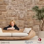 Damask Wall Design Model 1115
