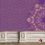 Damask Wall Design Model 1119