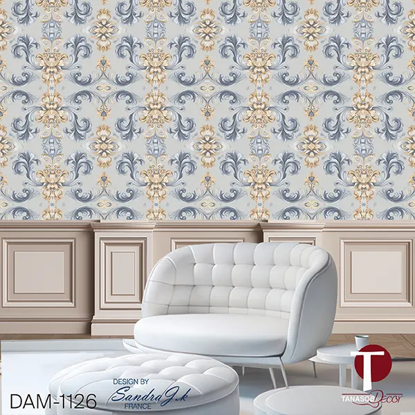 Damask Wall Design Model 1126