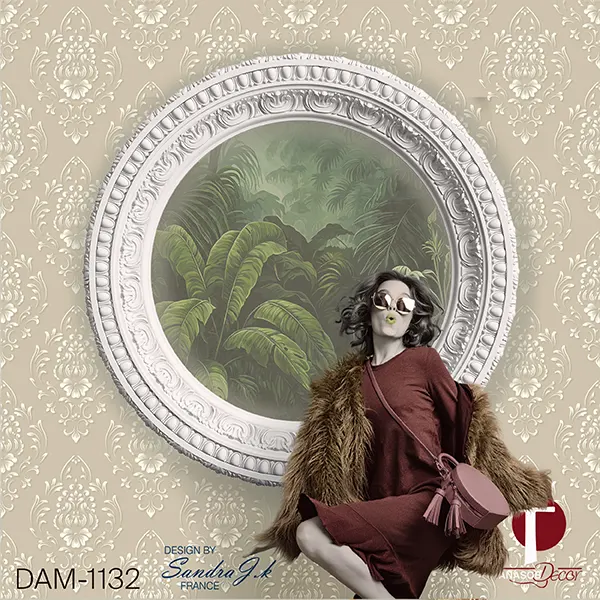 Damask Wall Design Model 1132