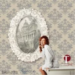 Damask Wall Design Model 1133
