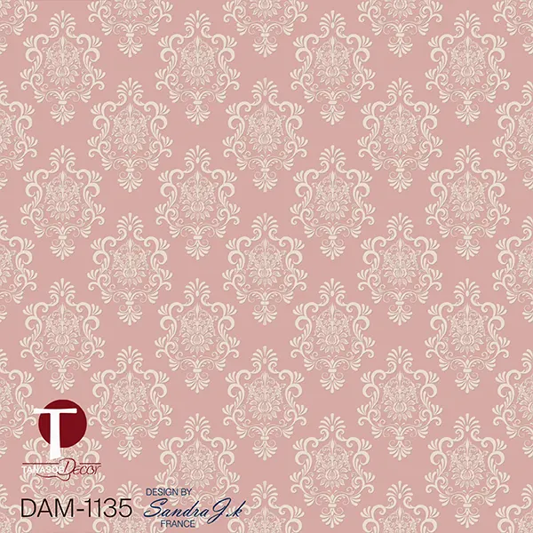 Damask Wall Design Model 1135