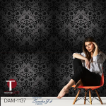 Damask Wall Design Model 1137