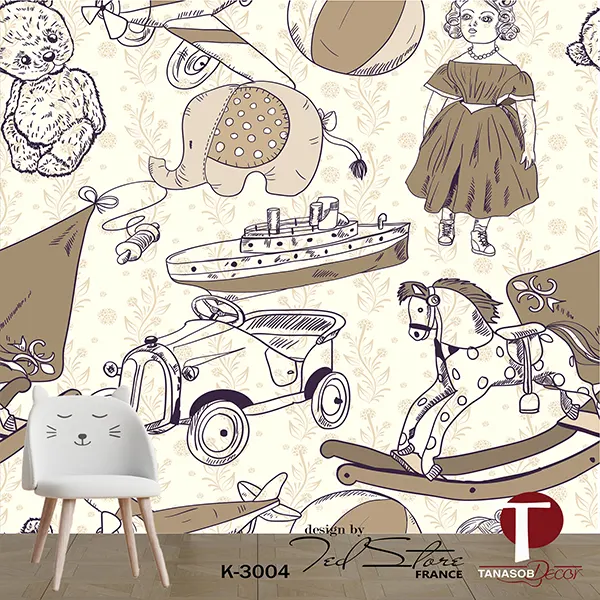 Girls Wall Design Model K 3004