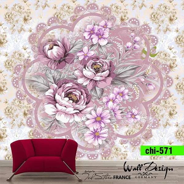 Girls Wall Design Model chi 571