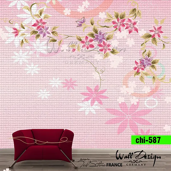 Girls Wall Design Model chi 587