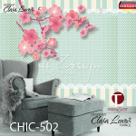 Girls Wall Design Model chic 502