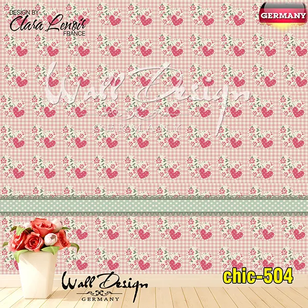 Girls Wall Design Model chic 504