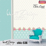 Girls Wall Design Model chic 536