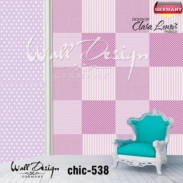 Girls Wall Design Model chic 538