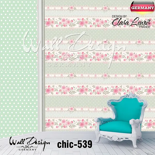 Girls Wall Design Model chic 539
