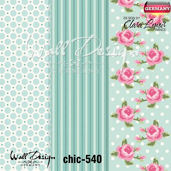 Girls Wall Design Model chic 540