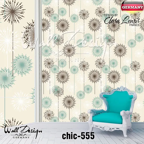Girls Wall Design Model chic 555
