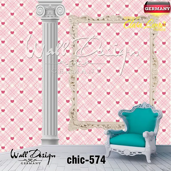 Girls Wall Design Model chic 574