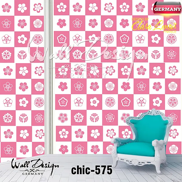 Girls Wall Design Model chic 575