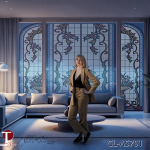 Glass Art Design Model AS701