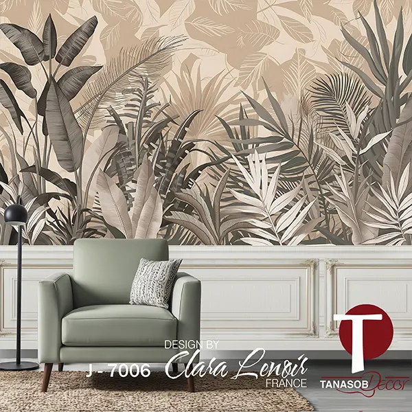Jungle Wall Design Model 7006