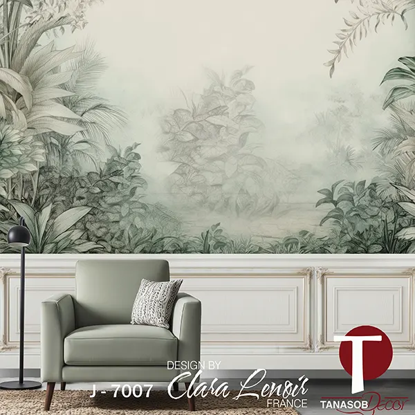 Jungle Wall Design Model 7007