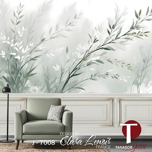 Jungle Wall Design Model 7008