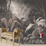 Jungle Wall Design Model 7012