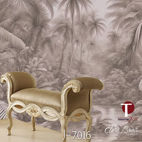 Jungle Wall Design Model 7016