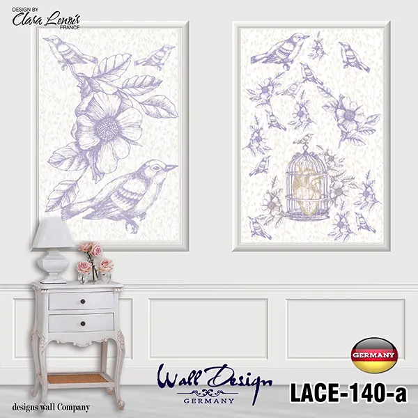 Dantil Wall Design Model Lace 140-a