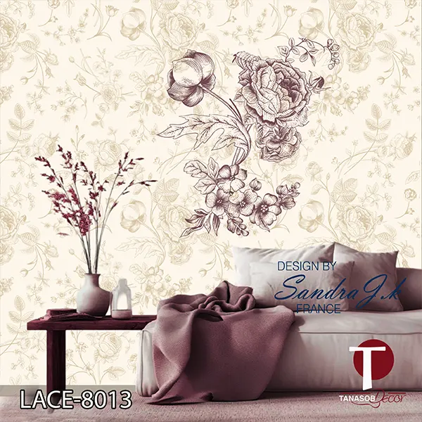 Dantil Wall Design Model Lace 8013