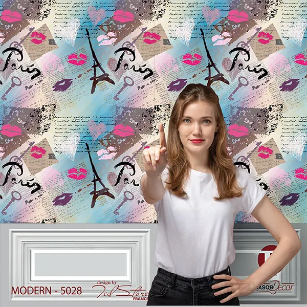 Modern Wall Design Model 5028