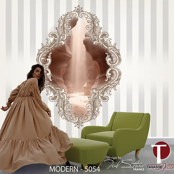 Modern Wall Design Model 5054