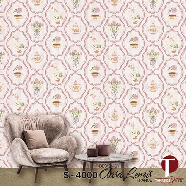 Shabby Chic Wall Design Model S 4000
