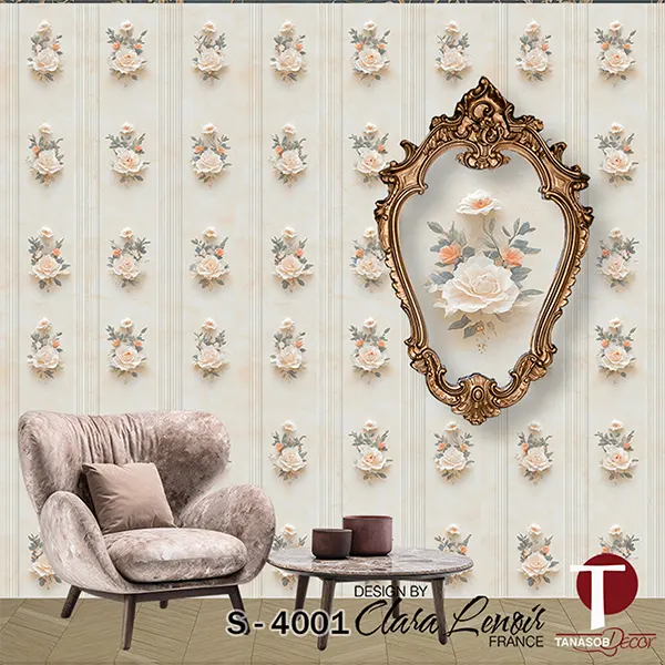 Shabby Chic Wall Design Model S 4001