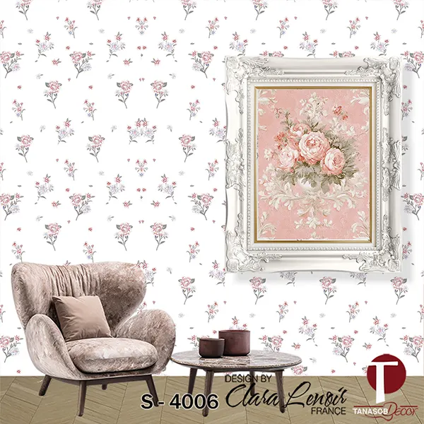 Shabby Chic Wall Design Model S 4006