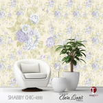 Shabby Chic Wall Design Model 4010