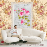 Shabby Chic Wall Design Model 4018