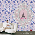 Shabby Chic Wall Design Model 4019