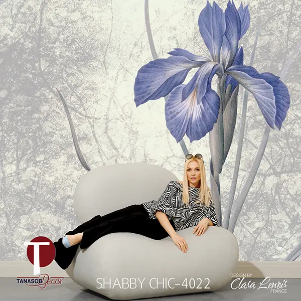 Shabby Chic Wall Design Model 4022
