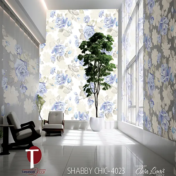 Shabby Chic Wall Design Model 4023