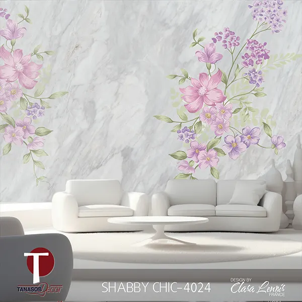 Shabby Chic Wall Design Model 4024