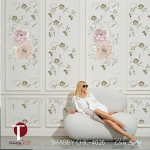 Shabby Chic Wall Design Model 4026