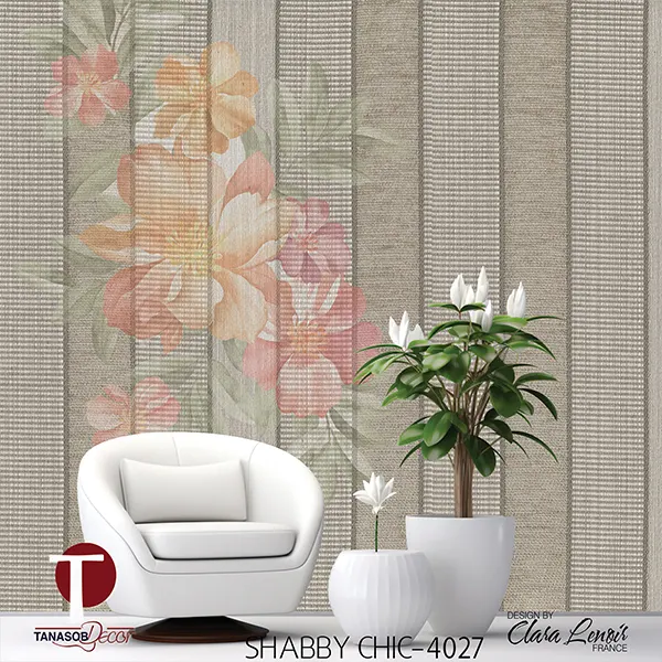 Shabby Chic Wall Design Model 4027