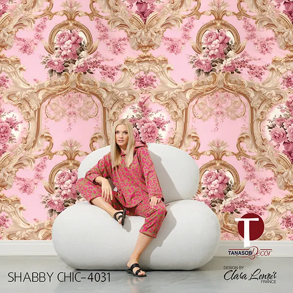 Shabby Chic Wall Design Model 4031