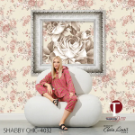 Shabby Chic Wall Design Model 4032